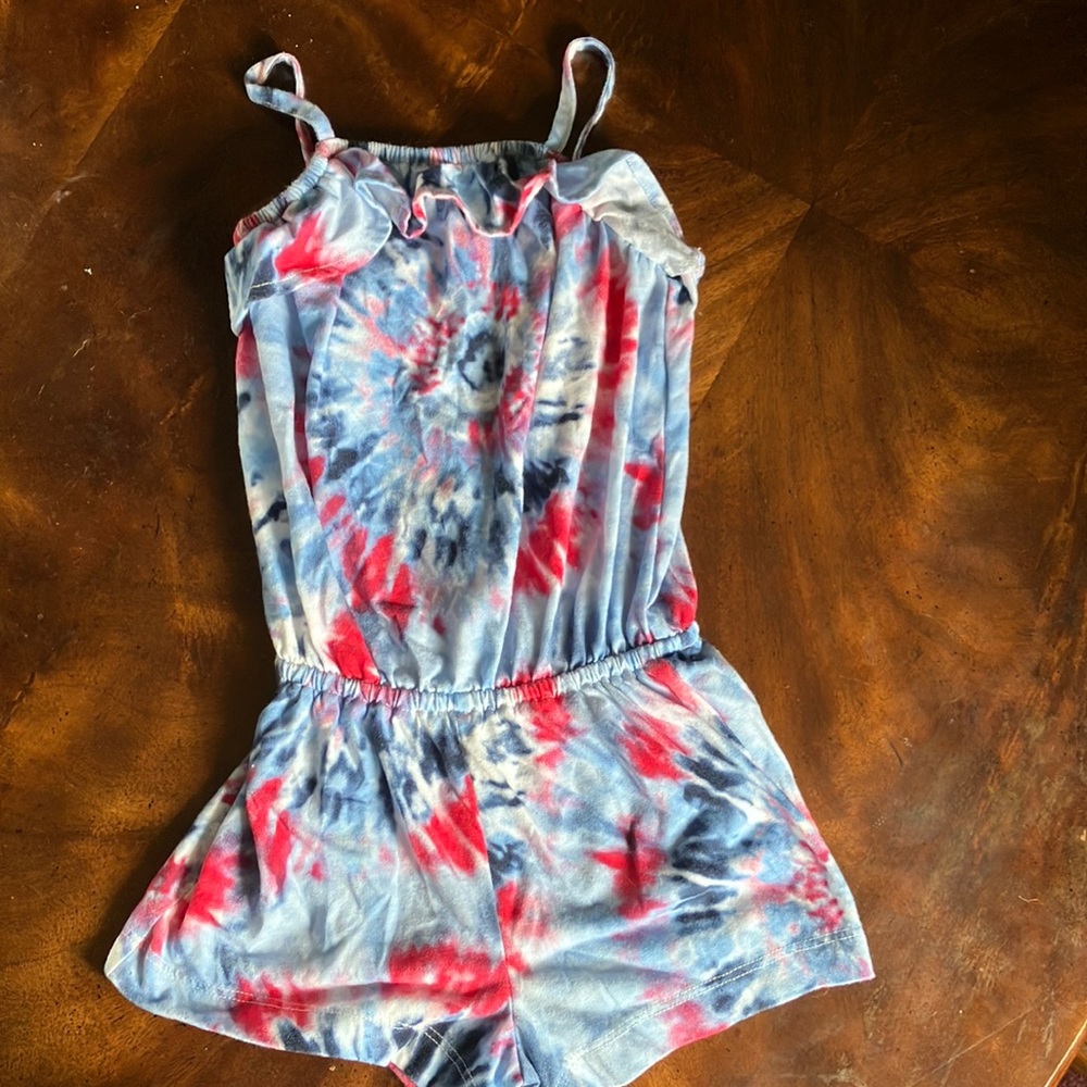 Tie dye romper size 2T